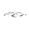 Dweled Interlace 28in LED Bathroom Vanity or Wall Light 3000K in Chrome PD-478